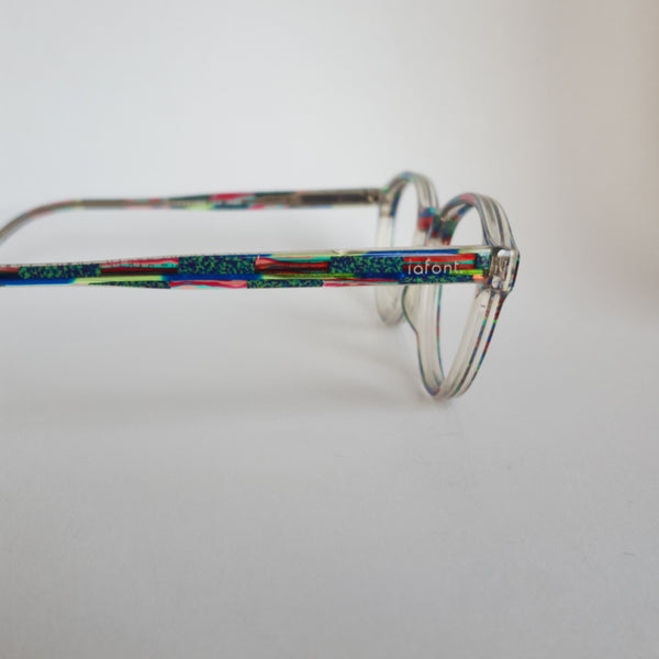 Lunettes vintage Lafont France filtre lumière bleue